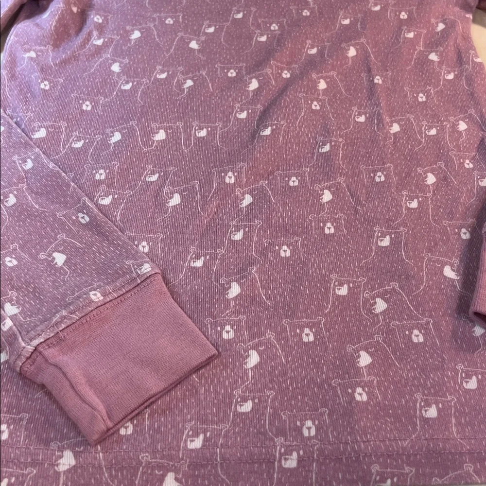 L.L. Bean Kids Pajama Set in Soft Pink Sz 12